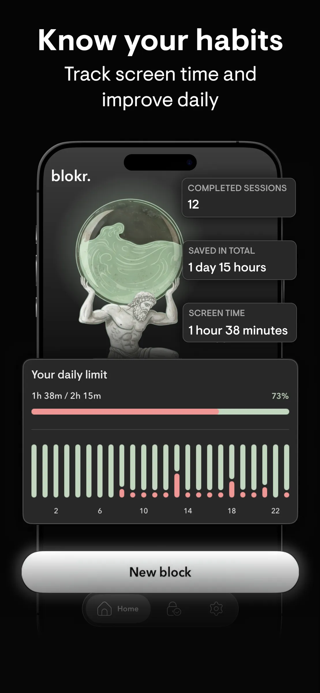 blokr app screen 5