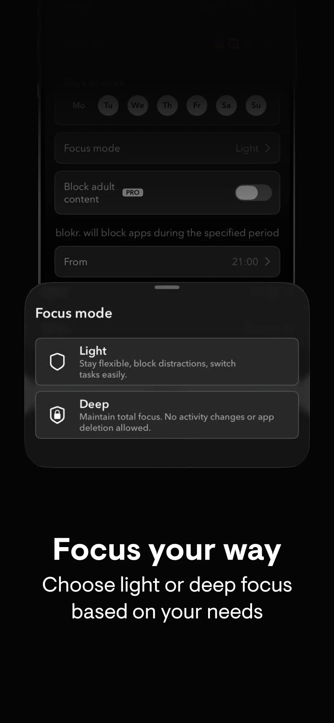 blokr app screen 3